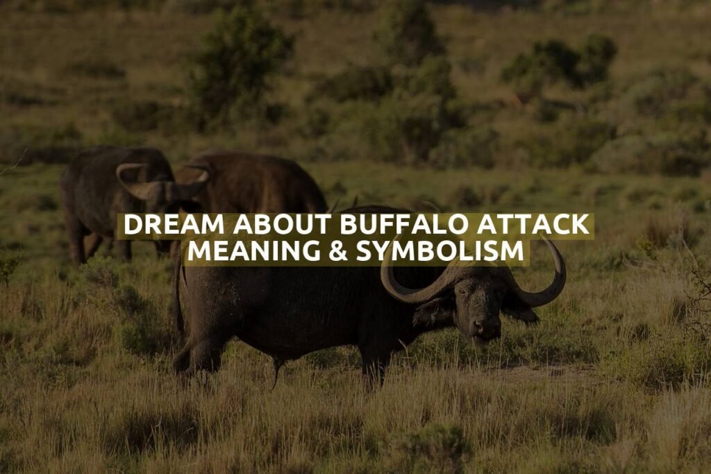 Dream About Buffalo Attack Meaning & Symbolism