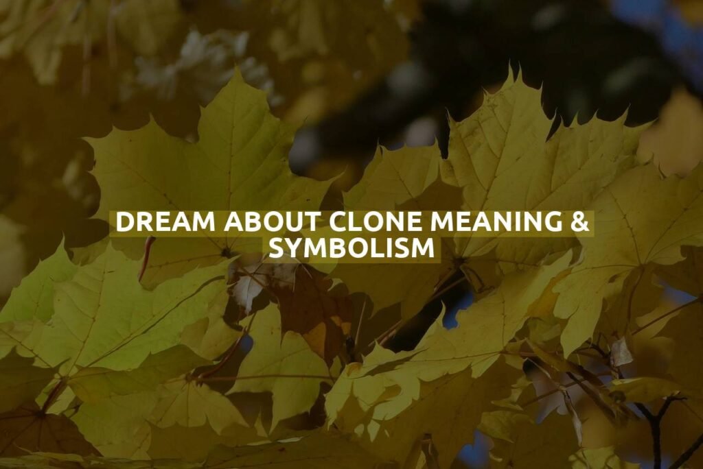 Dream About Clone Meaning & Symbolism