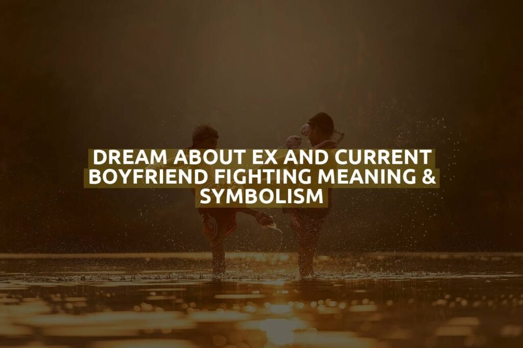 Dream About Ex And Current Boyfriend Fighting Meaning & Symbolism