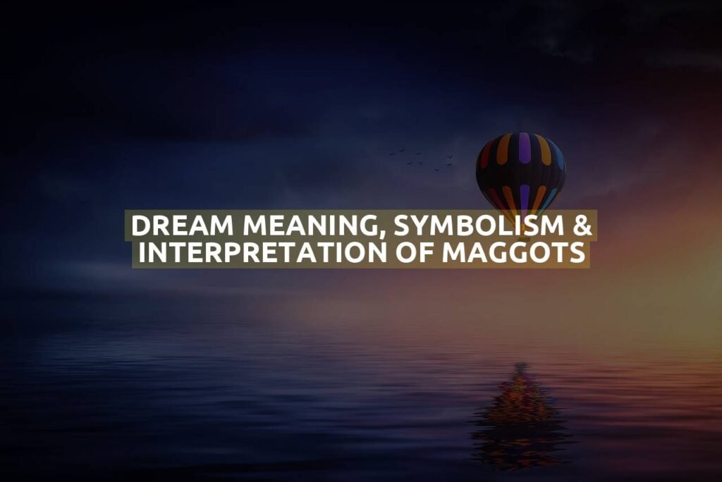 Dream Meaning, Symbolism & Interpretation Of Maggots