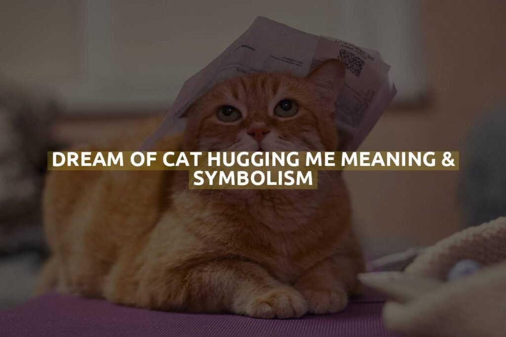 Dream Of Cat Hugging Me Meaning & Symbolism