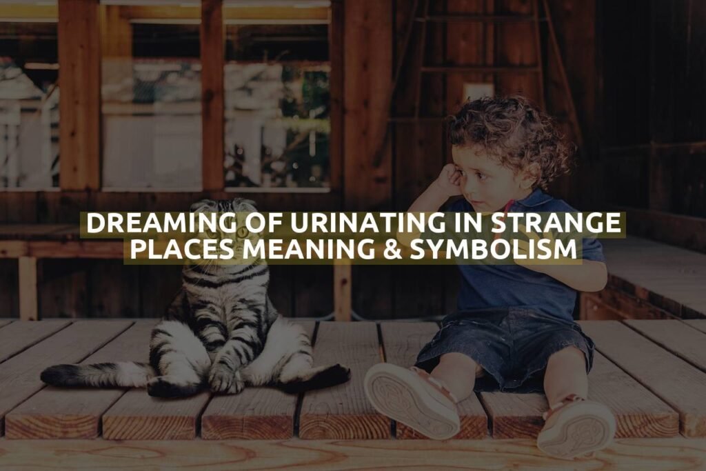 Dreaming Of Urinating In Strange Places Meaning & Symbolism