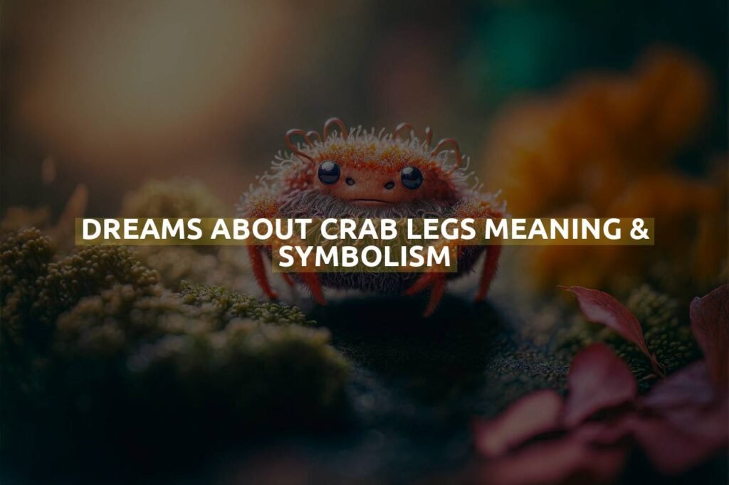 Dreams About Crab Legs Meaning & Symbolism