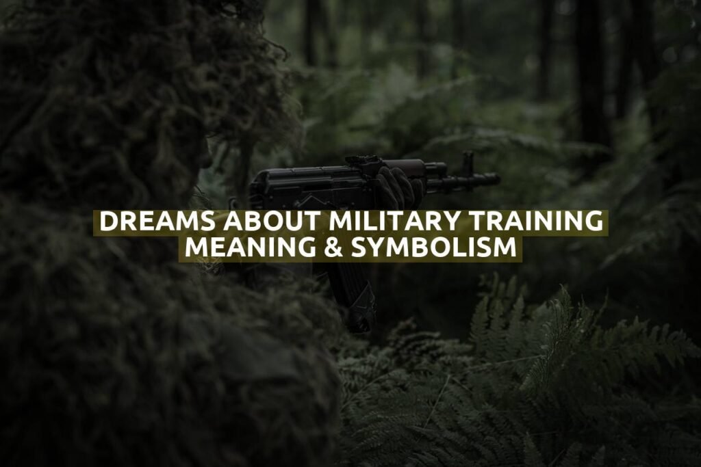 Dreams About Military Training Meaning & Symbolism