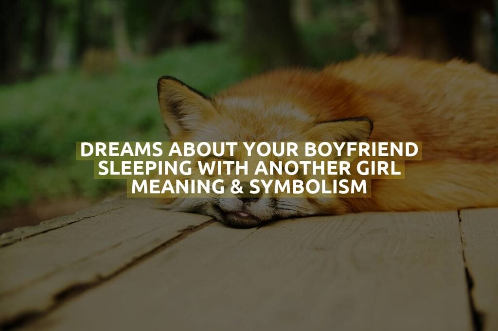 Dreams About Your Boyfriend Sleeping With Another Girl Meaning & Symbolism