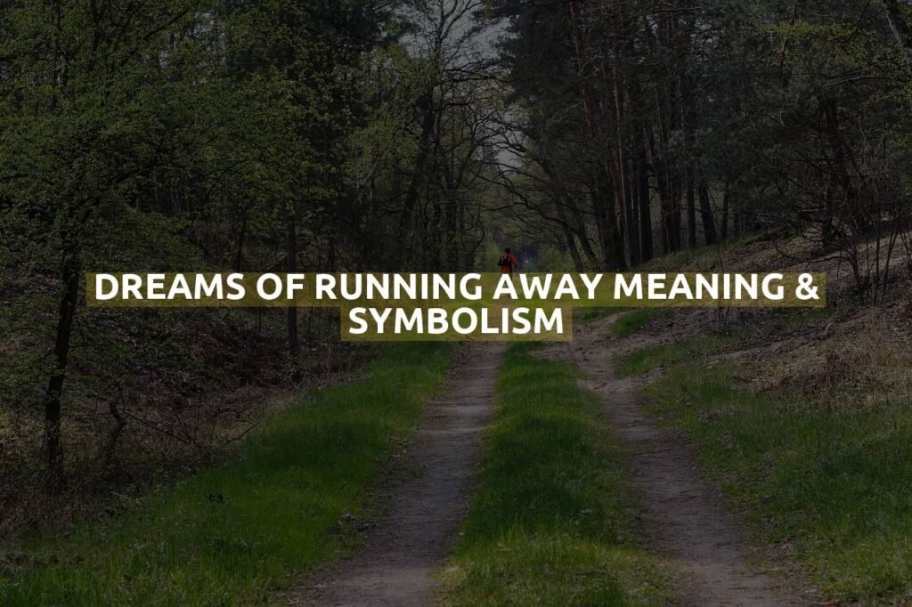 Dreams Of Running Away Meaning & Symbolism