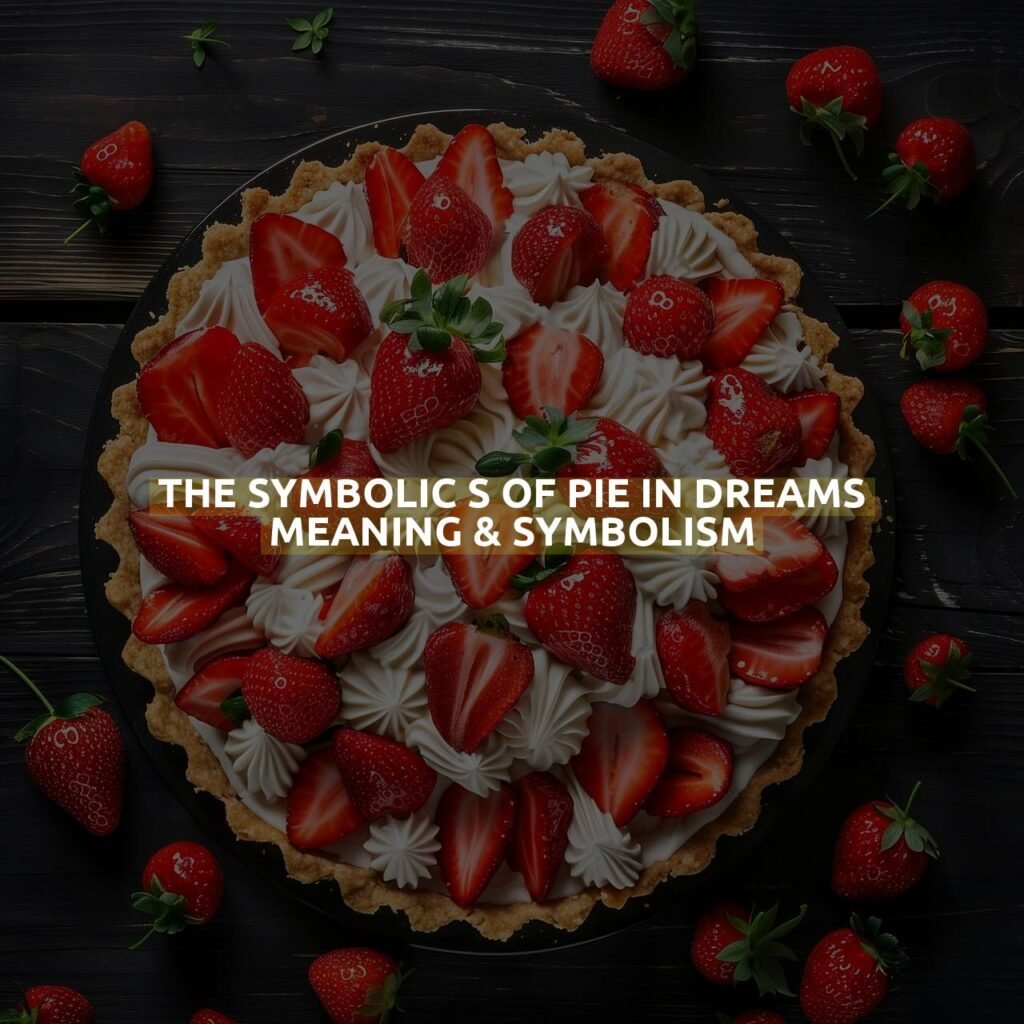 The Symbolic S Of Pie In Dreams Meaning & Symbolism