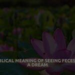 Biblical Meaning Of Seeing Feces In A Dream