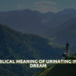 Biblical Meaning Of Urinating In A Dream